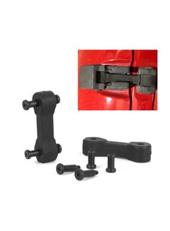 Generic Pack Of 2 Hood Flutter And Shake Secure Replacement Kit For Jeep JK Wrangler KJ09145BK (2007-2017)  - Image 2