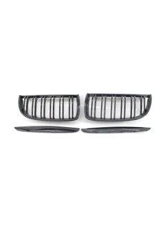 Generic 2-Piece Replacement Front Bumper Racing Grill Set For BMW E90 4  - Image 5