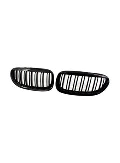Generic 2-Piece Replacement Front Bumper Racing Grill Set For BMW 6-Series E63  - Image 1
