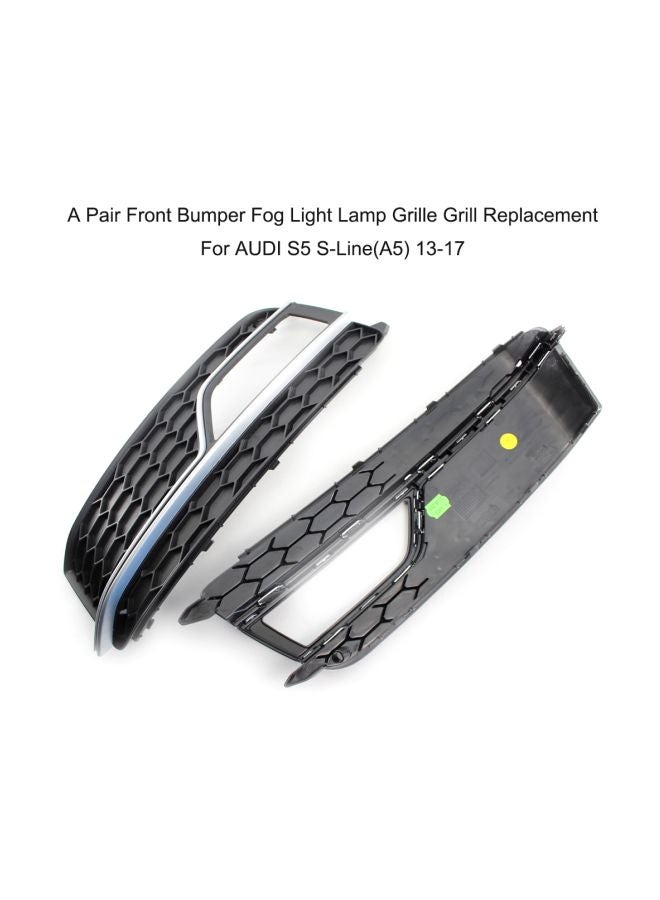 Generic - 2-Piece Replacement Front Bumper Fog Light Lamp For AUDI S5 S-Line(A5) - Image 1