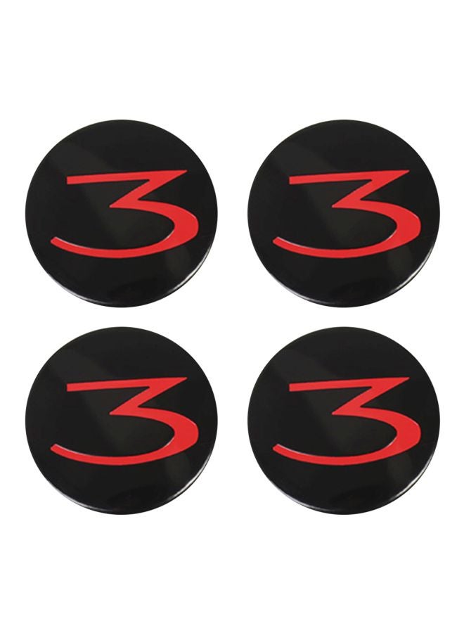 Generic 4-Piece Car Wheel Cap Cover For Tesla Model 3  - Image 1