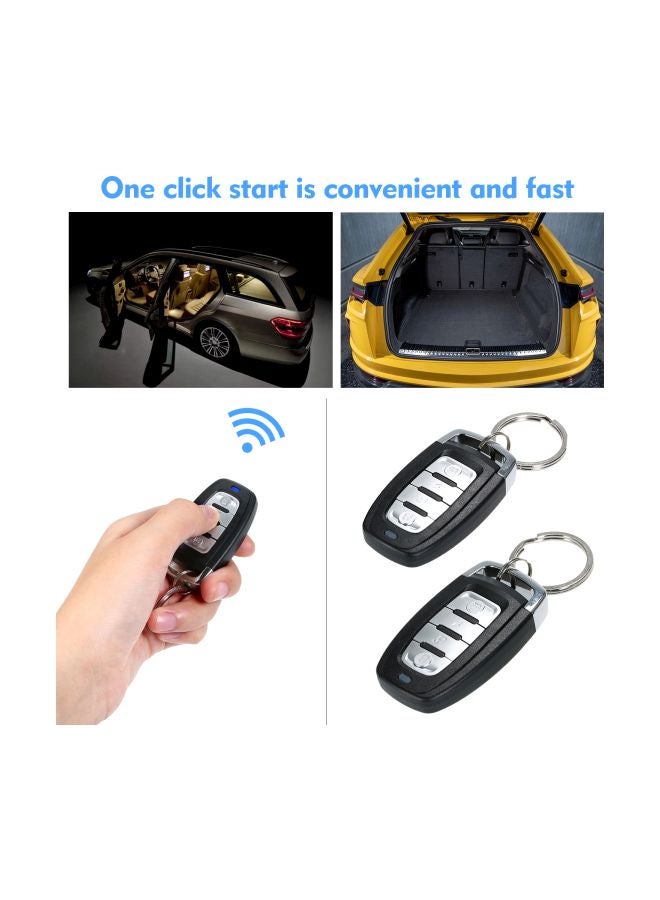 4-Buttoned Car Remote Central Kit