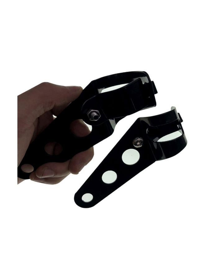 Generic Universal Headlight Mount Brackets Fork Ear  - Image 4