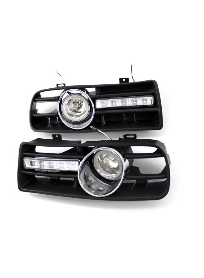 Generic 2-Piece Replacement Front Bumper Lower Grille Set For VW GOLF MK4  - Image 4