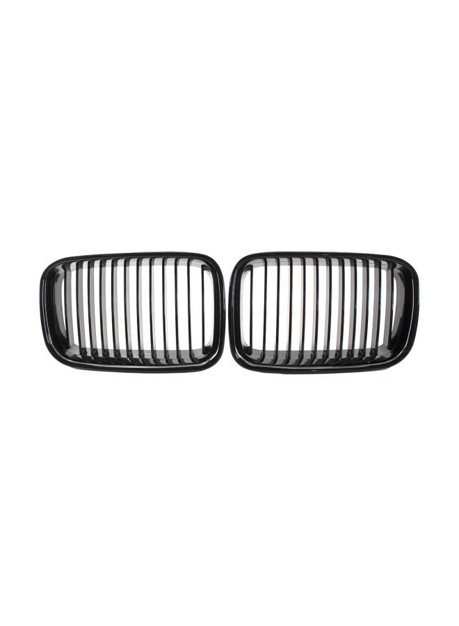 Generic 2-Piece Replacement Car Front Grilles For BMW 3 Series E36 1992-1996  - Image 1