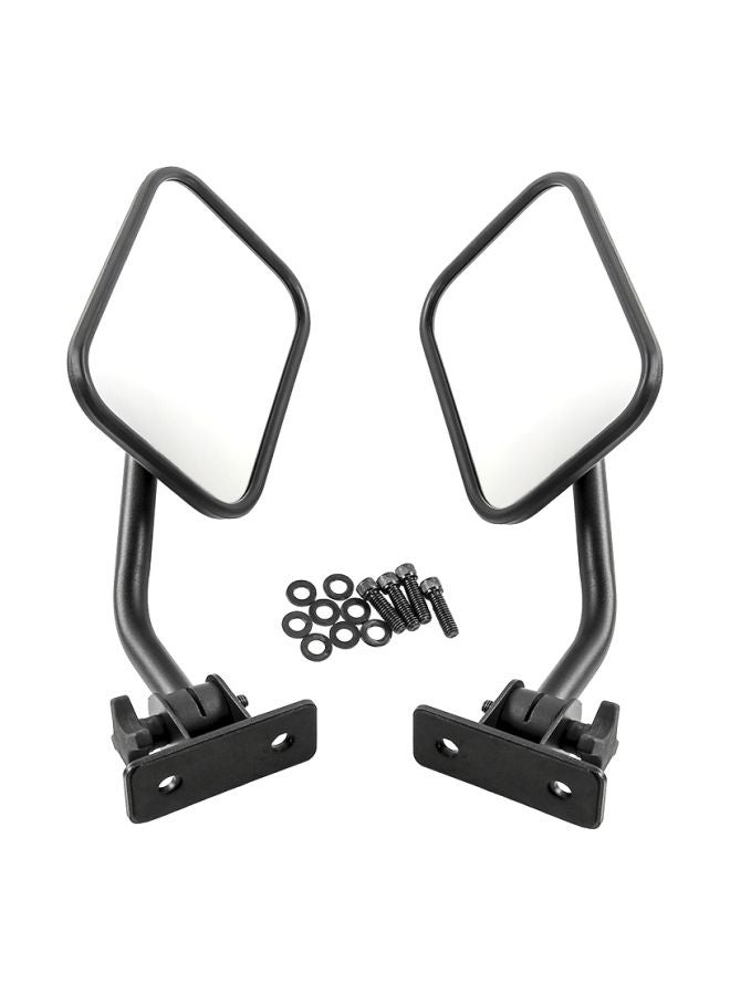 KKmoon - 2-Piece Side View Mirrors For Jeep Wrangler - Image 1