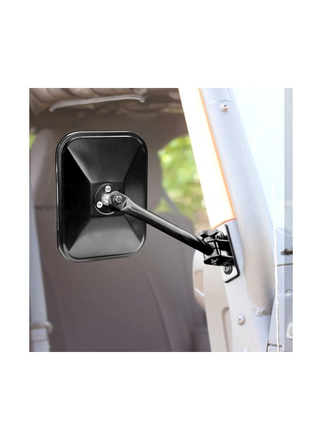 KKmoon - 2-Piece Side View Mirrors For Jeep Wrangler - Image 1