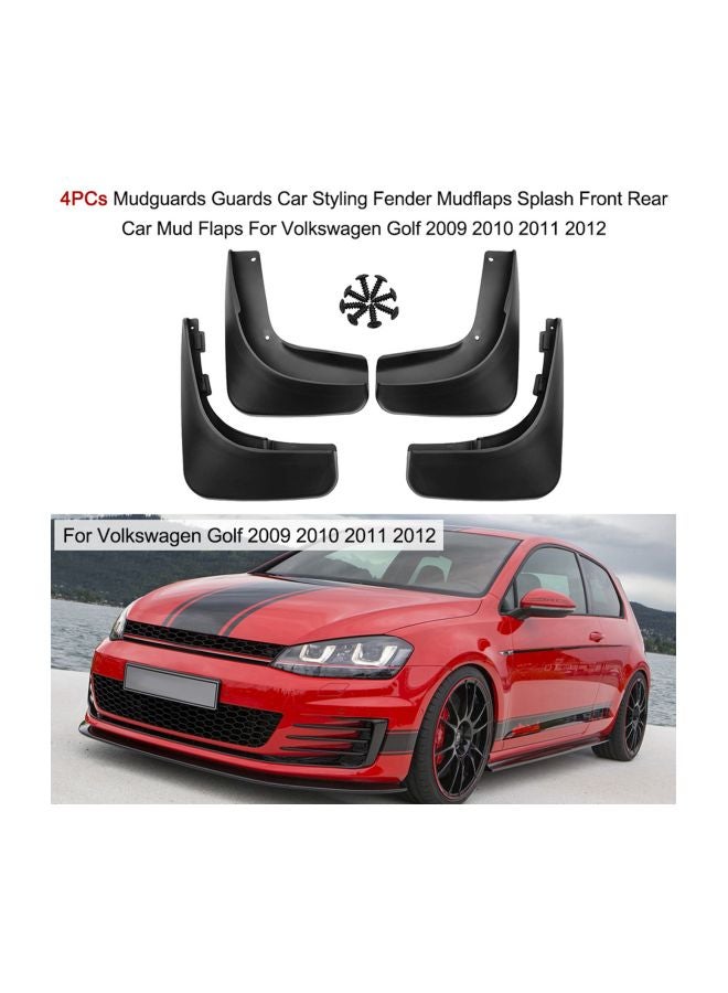 Generic 12-Piece Mudguards replacement Set For Volkswagen Golf 2009 2010 2011 2012  - Image 3