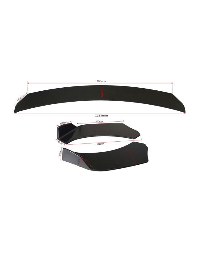 Generic 3-Piece Universal Car Bumper Kit  - Image 4