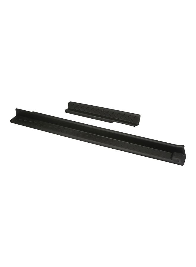 Generic 4-Piece Door Entry Sill Protector Plate Guards For Jeep Wrangler  - Image 5