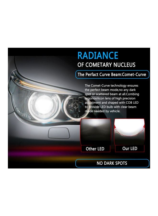 Generic 2-Piece Car LED Headlight Bulb Set  - Image 3