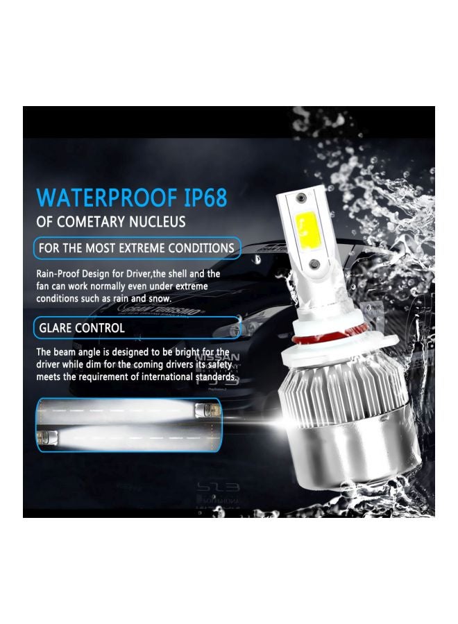 Generic 2-Piece Car LED Headlight Bulbs  - Image 2