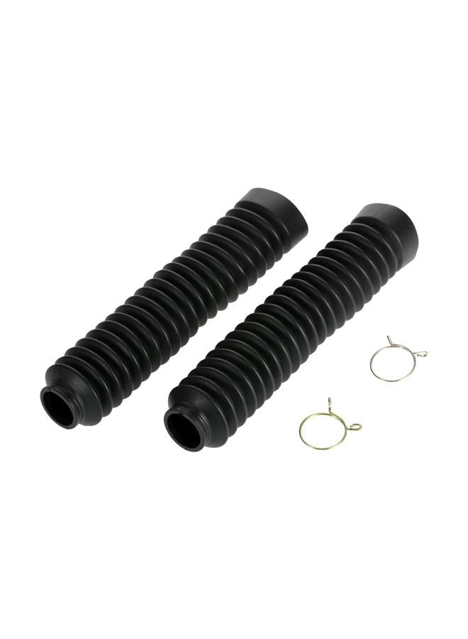 Generic 4-Piece Motorcycle Front Fork Boot Set - Image 1