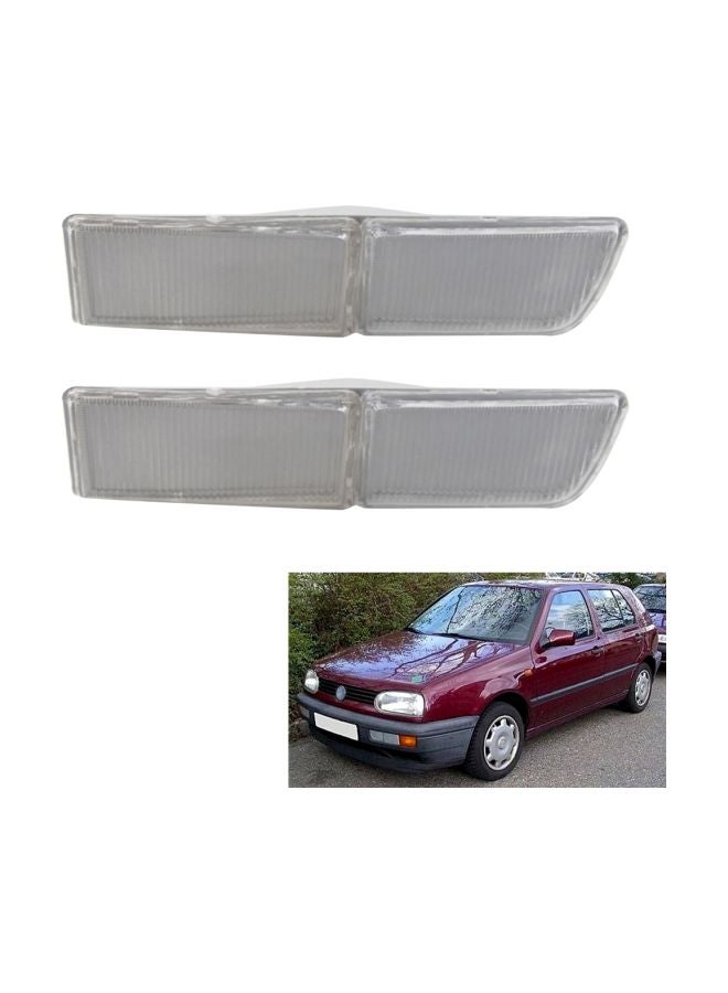 Generic Pair Of Front Bumper Towing Cover  - Image 4