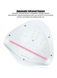 Sun X5 Plus UV LED Lamp Nail Dryer White  - Image 2