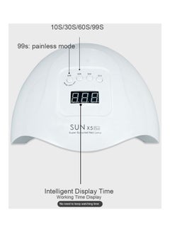 Sun X5 Plus UV LED Lamp Nail Dryer White  - Image 5