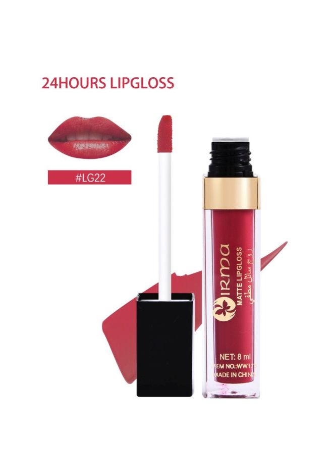 irma Matte Lipgloss LG22 Red - Image 2