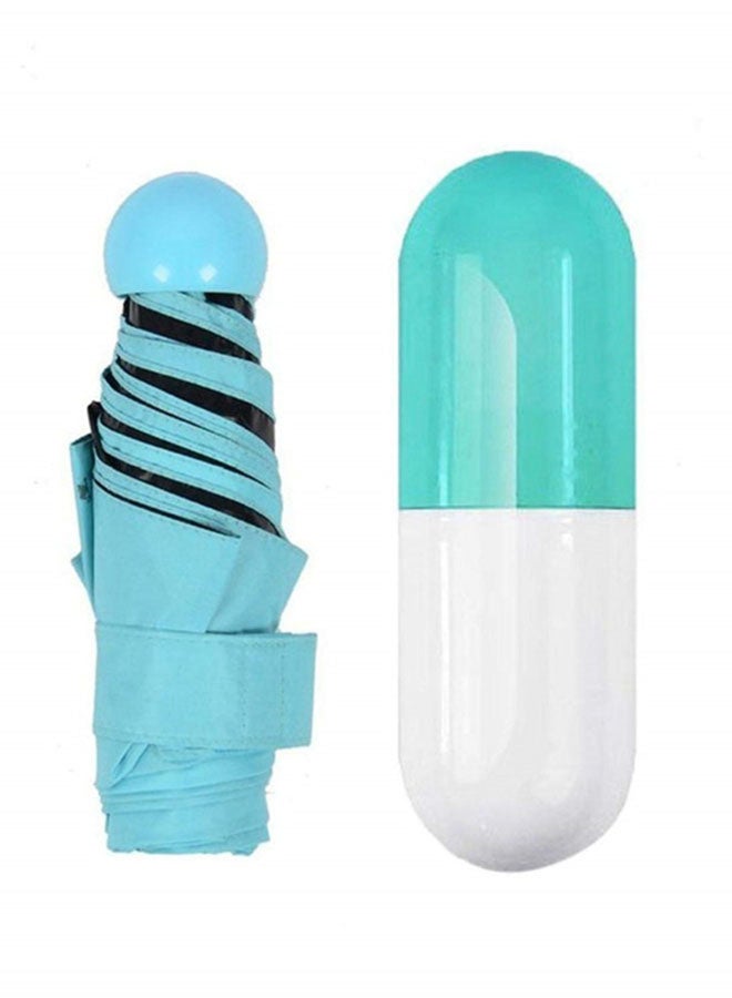 Travel Capsule Umbrella Blue  - Image 2