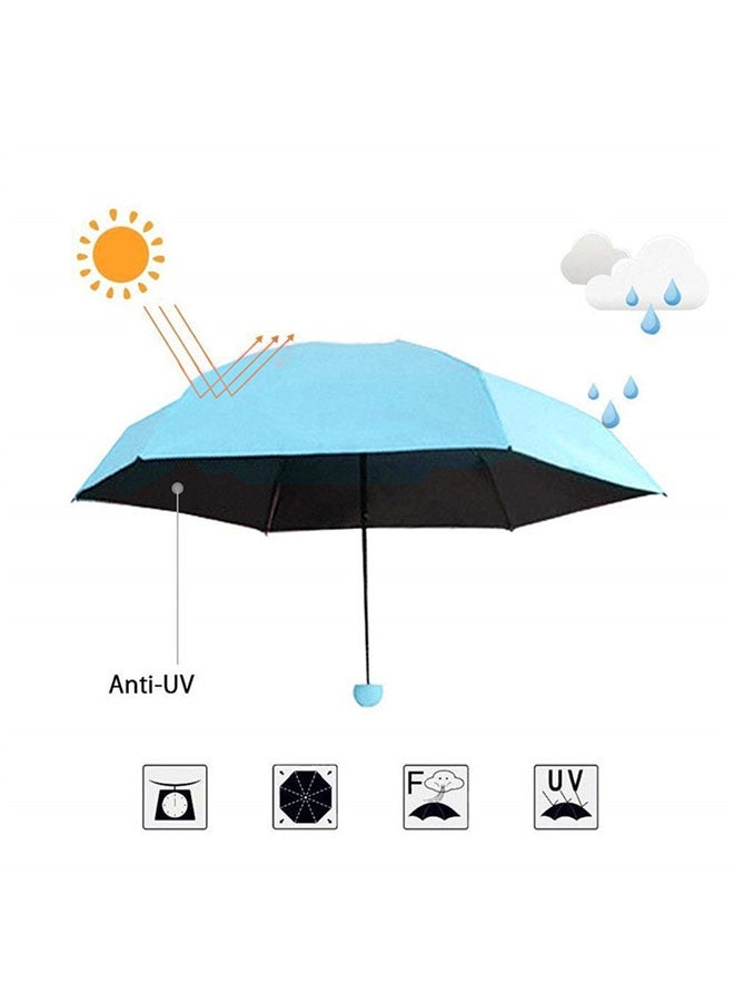 Travel Capsule Umbrella Blue  - Image 3