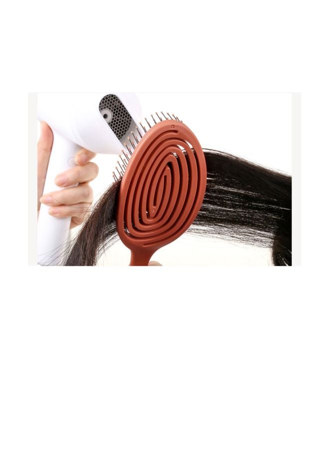 Xiaomi Mijia Anti-Static Hair Brush Brown 24 x 4.5cm - Image 4