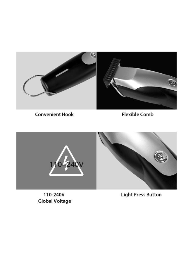 Electric Hair Trimmer Black - Image 3