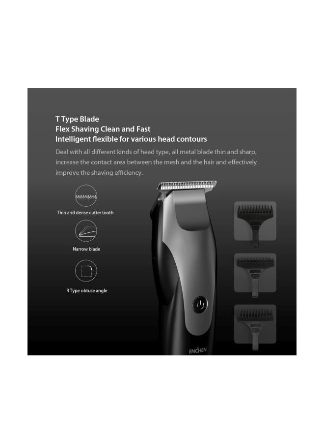 Electric Hair Trimmer Black - Image 4