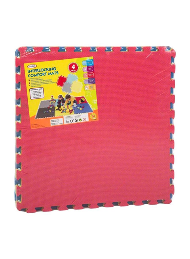 4- Piece Educational And Attractive Puzzle Foam Indoor Mat Set For Kids  - Image 3