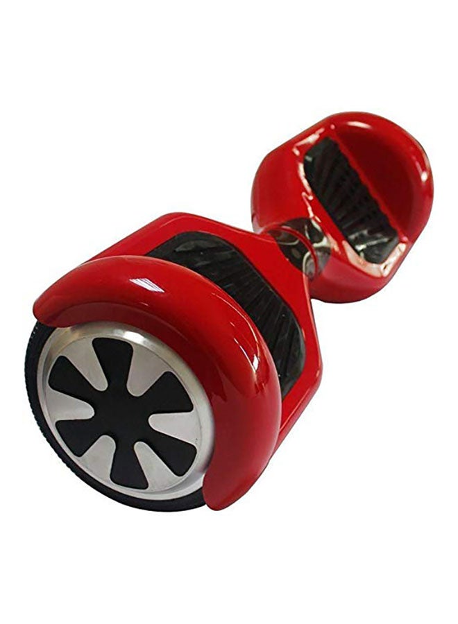 Two Wheel Non Slip Portable Lightweight Self Balance Electric Hoverboard red 58x17x18cm  - Image 2