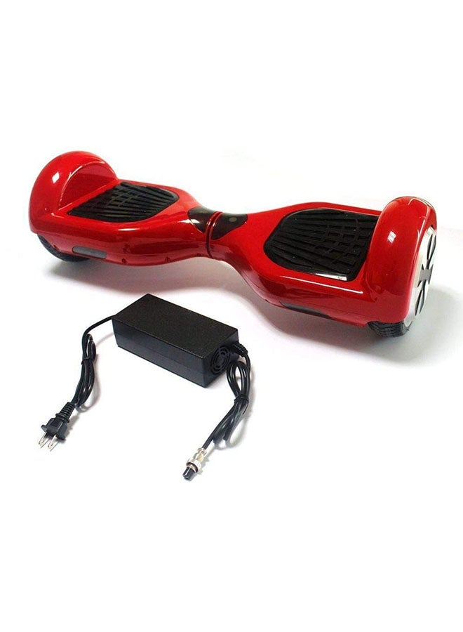 Two Wheel Non Slip Portable Lightweight Self Balance Electric Hoverboard red 58x17x18cm  - Image 4