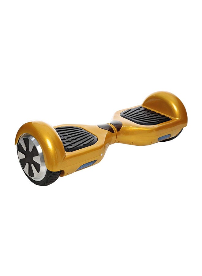 Two Wheel Non Slip Portable Lightweight Self Balance Electric Hoverboard Gold 58x17x18cm  - Image 2