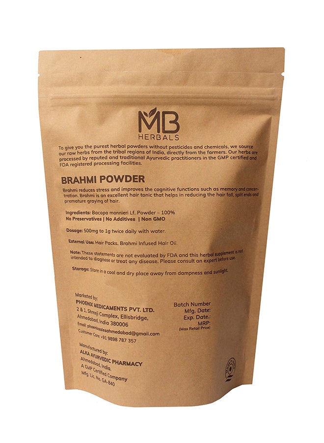 مسحوق براهمي النقي لنمو الشعر متعدد الألوان 227جرام - Image 2