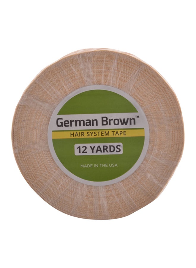 Walker Tape Hair System Tape German Brown 12yard  - Image 1
