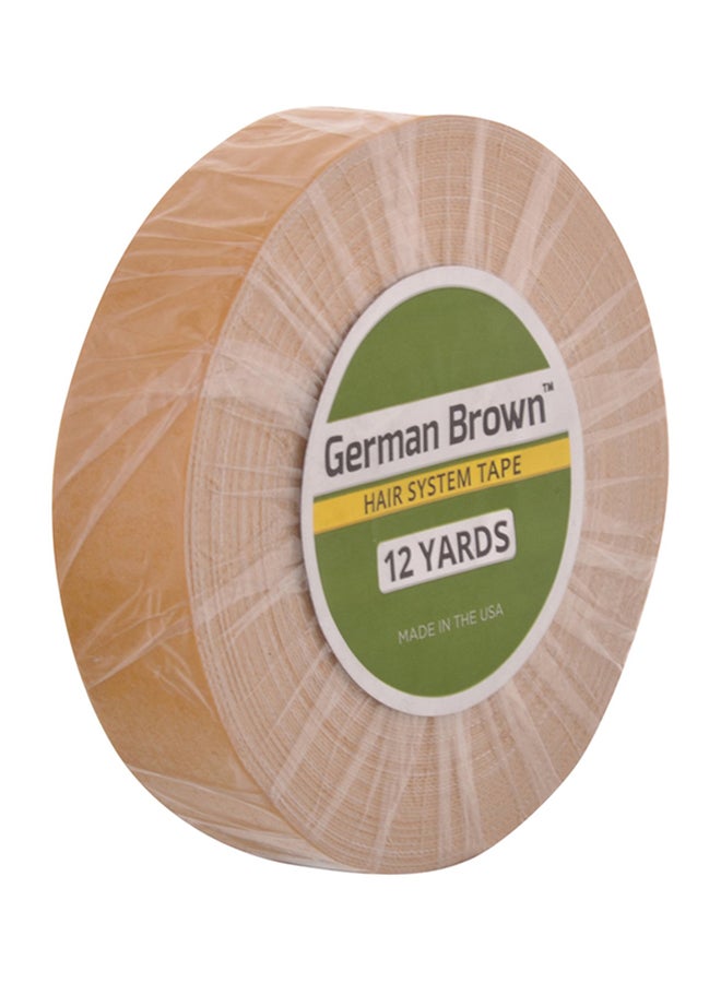 Walker Tape Hair System Tape German Brown 12yard  - Image 2