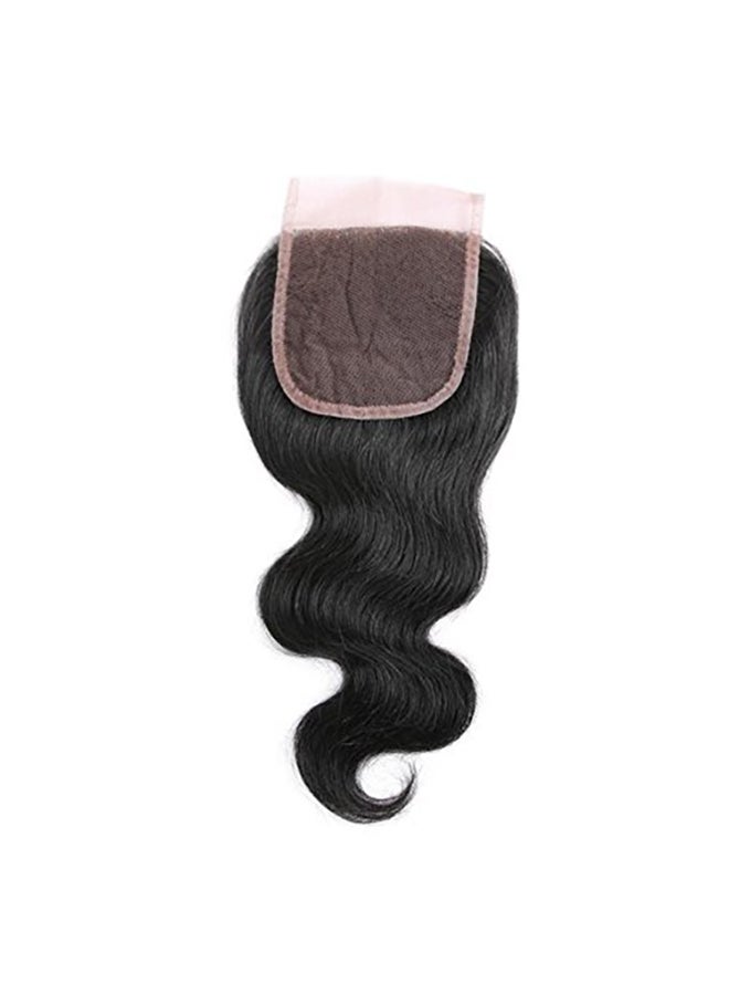 QTHAIR 2 Piece Brazilian Straight Bundles Human Hair Extensions Black 18inch - Image 2