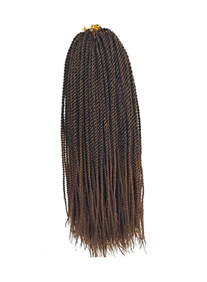 Twisted Crochet Braids Hair Extensions Dark Brown 18inch - v1580123900/N33921887A_1