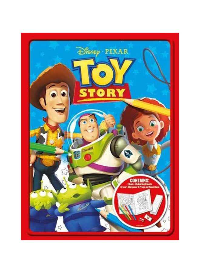 سنتوم بوكس مجموعة كتب تلوين هابي تين من توي ستوري متعدد الألوان - Image 1