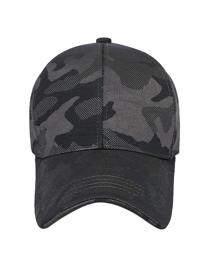 بيوينتي قبعة بيسبول كاجوال تسمح بالتهوية أسود/ رمادي - Image 1