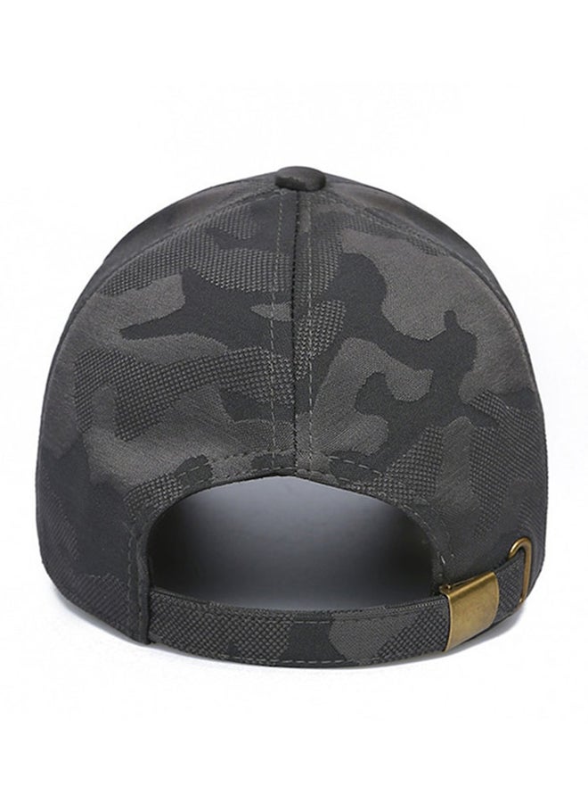 بيوينتي قبعة بيسبول كاجوال تسمح بالتهوية أسود/ رمادي - Image 2