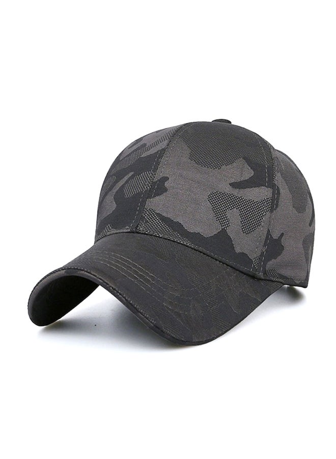 بيوينتي قبعة بيسبول كاجوال تسمح بالتهوية أسود/ رمادي - Image 3