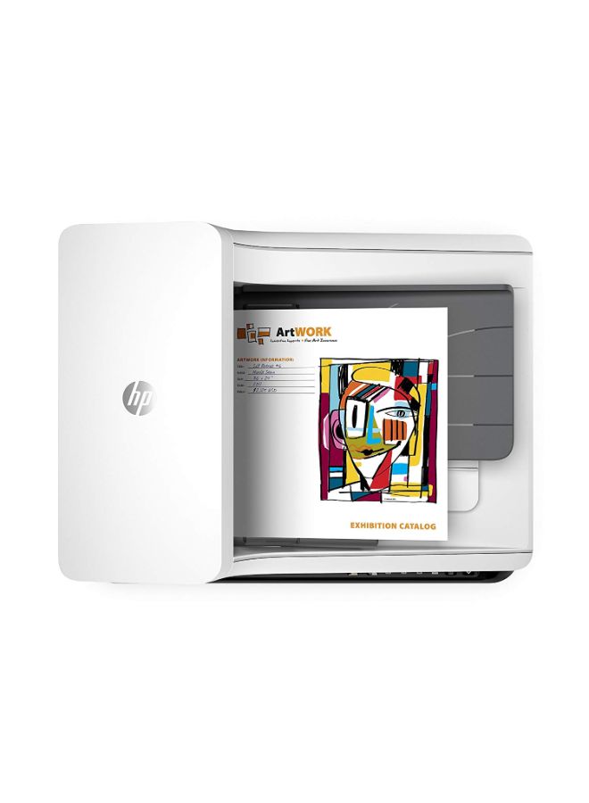 HP - ScanJet Pro Flatbed Scanner White - Image 1