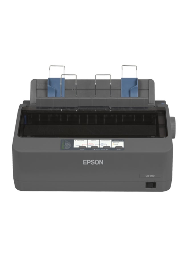 EPSON - LQ-350 24 Pin Dot Matrix Printer Black - Image 1