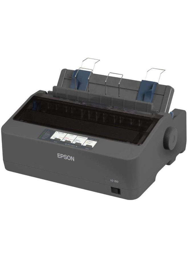 EPSON - LQ-350 24 Pin Dot Matrix Printer Black - Image 1