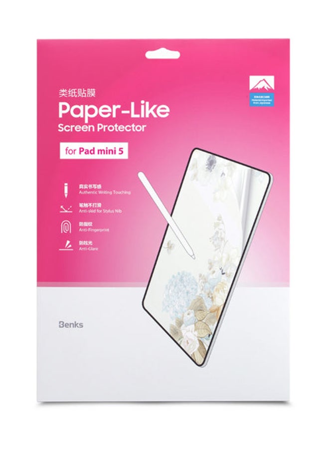 Benks Tempered Glass Sketching Screen Protector For Apple iPad Mini 5 Clear - Image 3