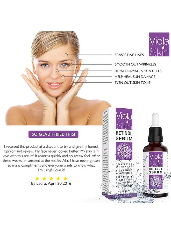 Viola Skin - Retinol Serum For Face - Image 1