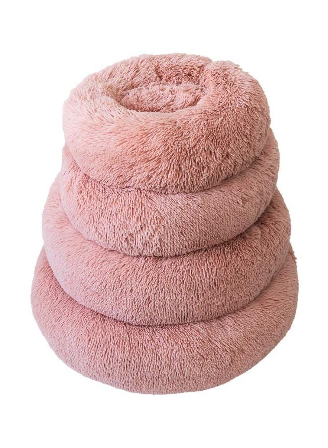 Blusea Round Plush Bed Pink 50cm - Image 2