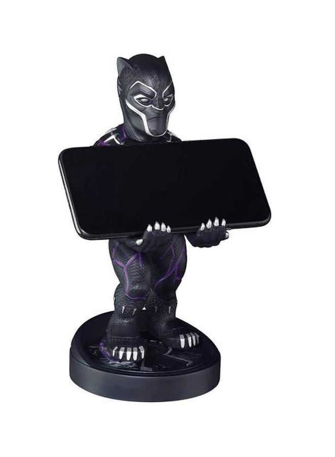 Cable Guys - Black Panther Wired Controller Holder With Charging Cable - Image 1