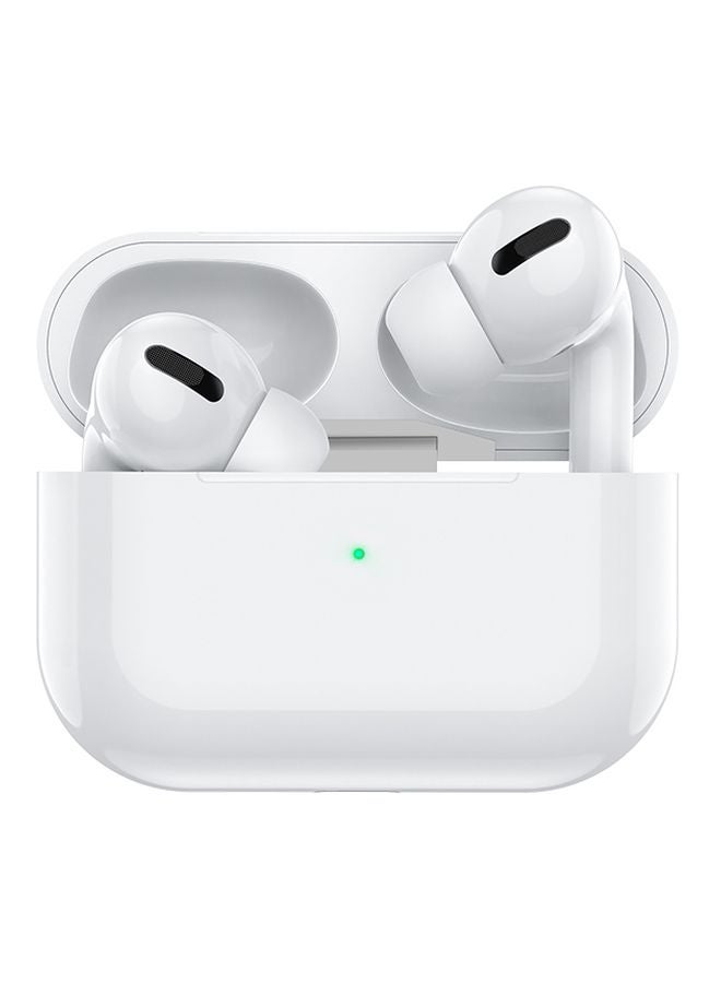 بوروفون سماعات أذن داخلية بتقنية البلوتوث مع علبة شحن أبيض - Image 1