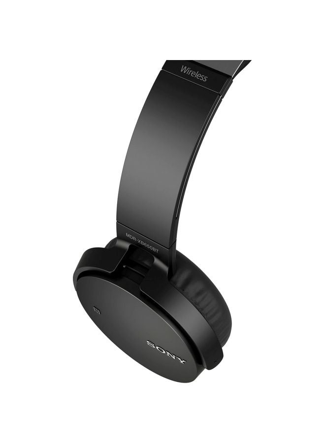 سوني سماعات رأس MDR-XB650BT لاسلكية بتصميم يغطي الأذن أسود - Image 3