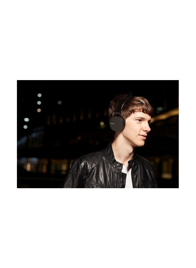 سوني سماعات رأس MDR-XB650BT لاسلكية بتصميم يغطي الأذن أسود - Image 5