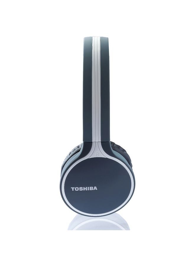 Toshiba - RZE-BT180H On-Ear Wireless Headset Black - Image 1